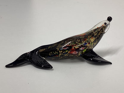 Vintage Murano Millefiori Glass Seal
