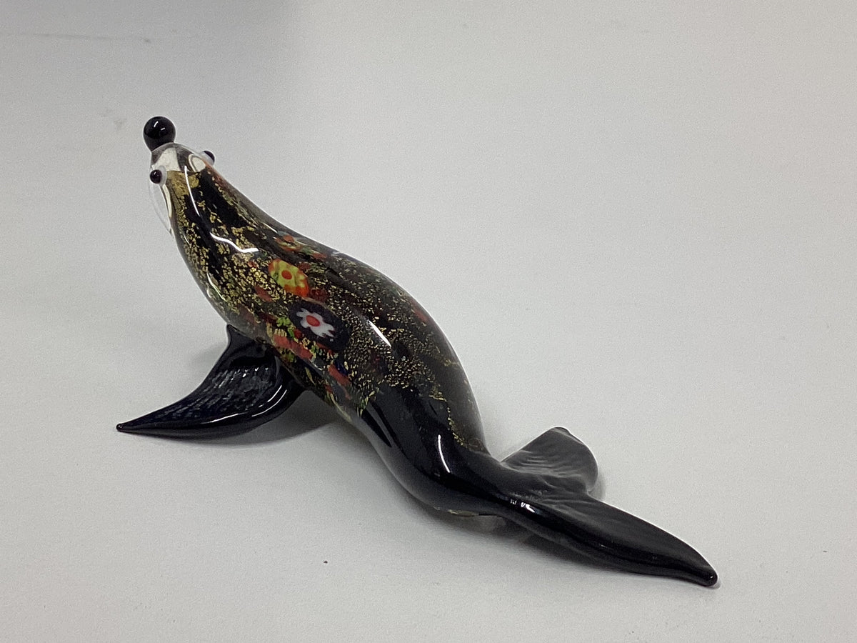 Vintage Murano Millefiori Glass Seal