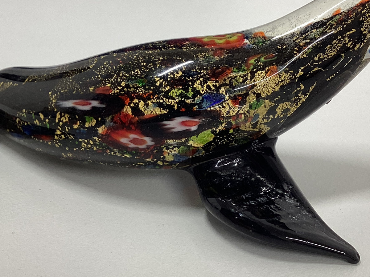 Vintage Murano Millefiori Glass Seal