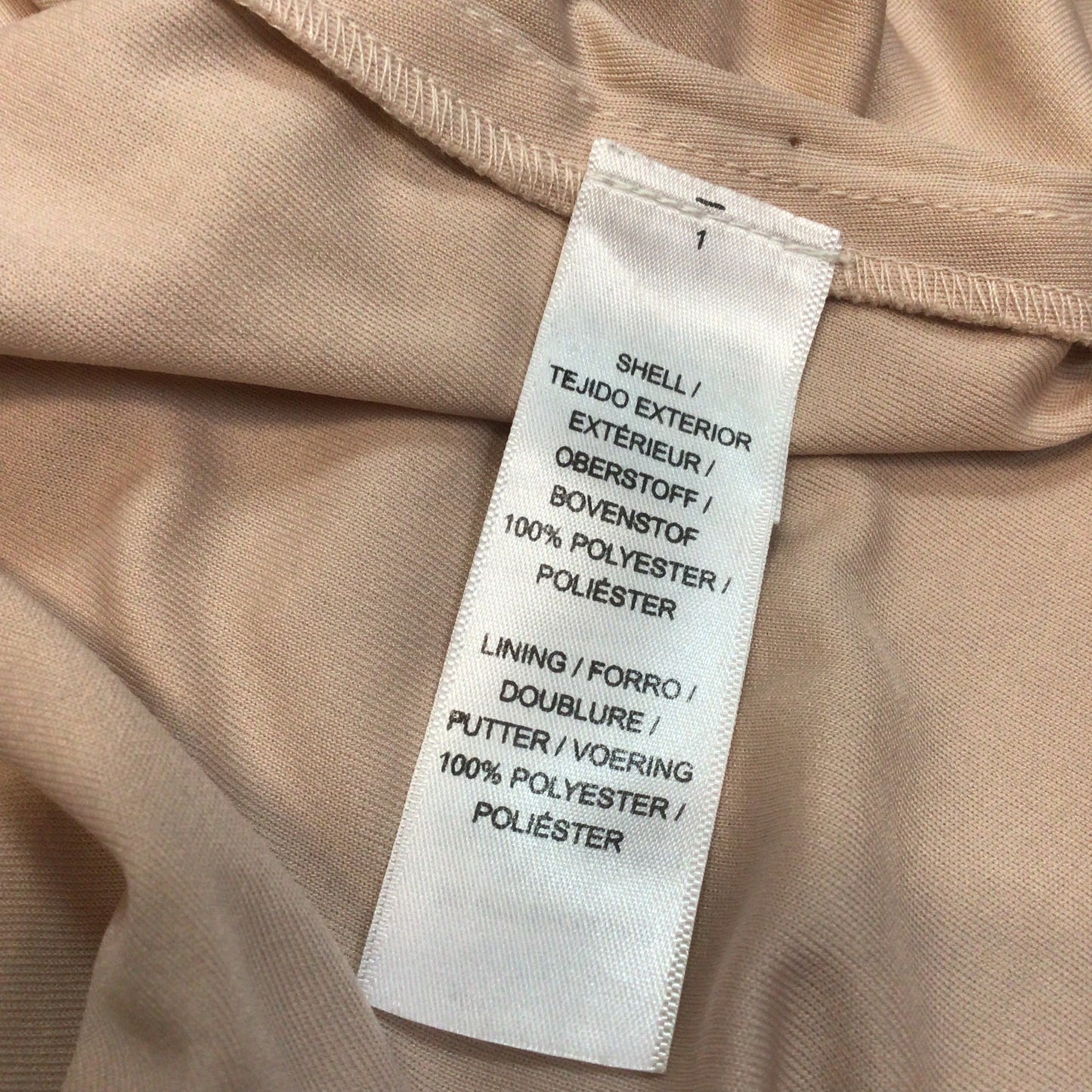 Adrianna Papell Light Pink Halter Sequin Chiffon Maxi Dress Size 12