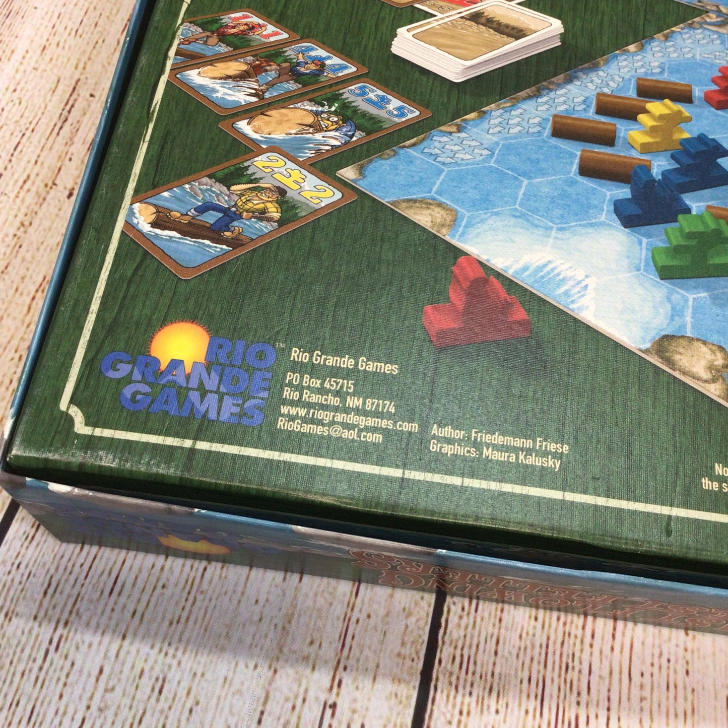 Fast Flowing Forest Fellers, Boardgame, Rio Grande, 655132003773