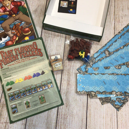 Fast Flowing Forest Fellers, Boardgame, Rio Grande, 655132003773