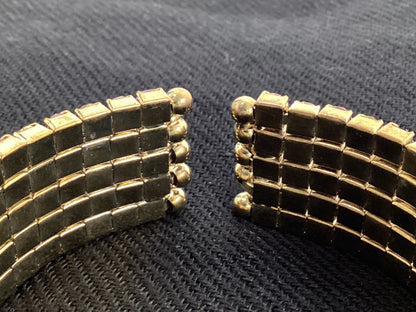 Vintage 5 Row Rhinestone Bangle