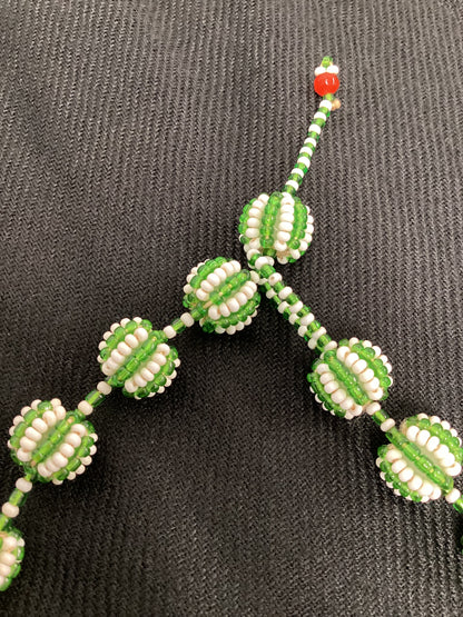 Vintage Seeded Bead Necklace
