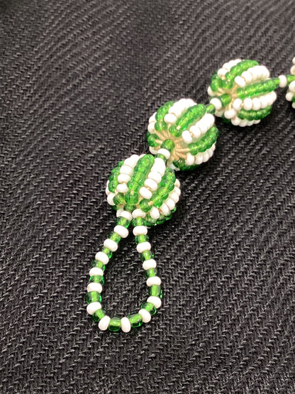 Vintage Seeded Bead Necklace