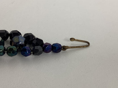 Vintage Carnival Glass Bead Necklace