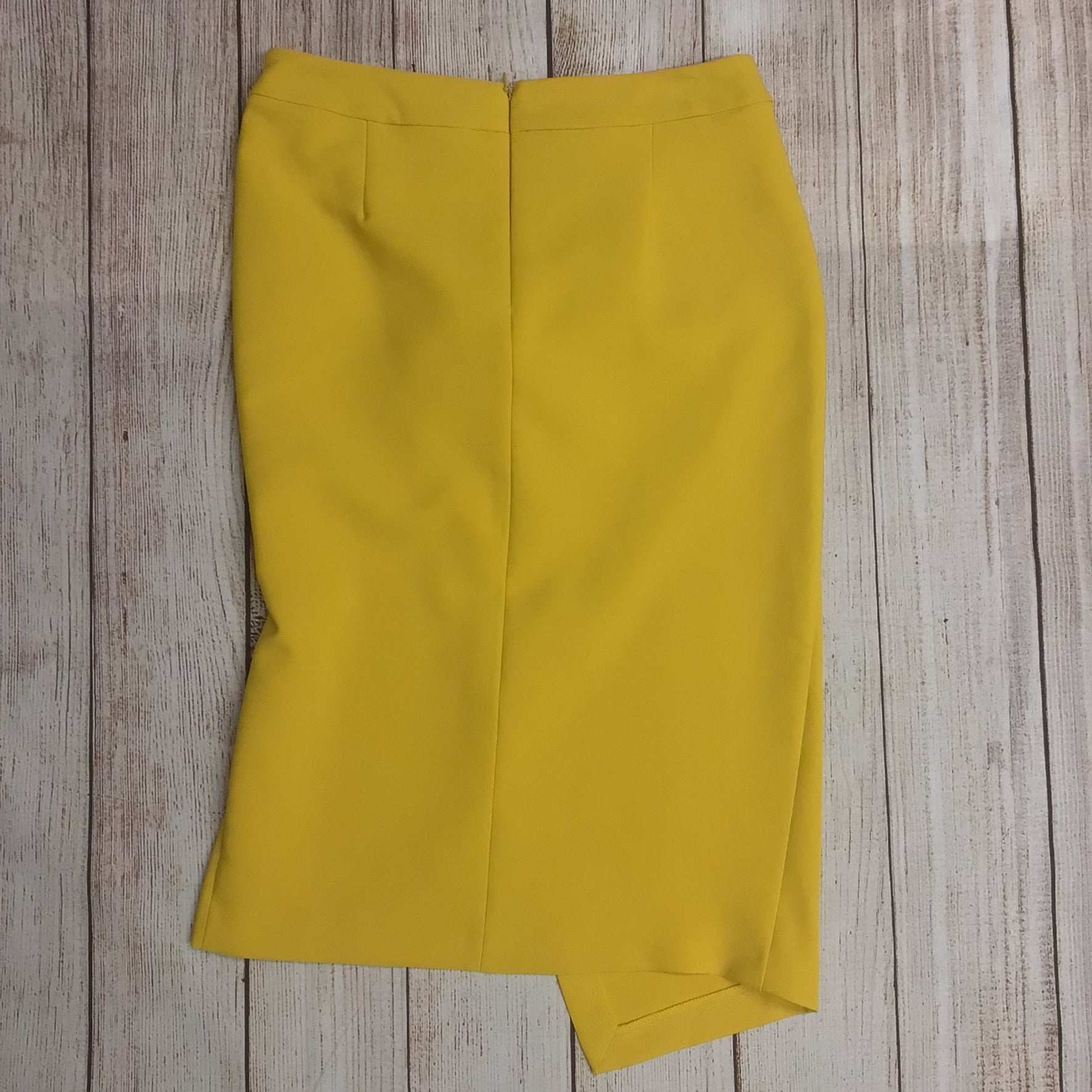 BNWT River Island Dark Yellow Midi Skirt Size 12 Shop for Shelter