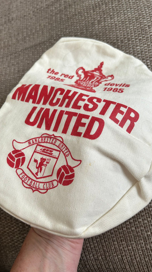 Vintage Manchester United Cap 1985
