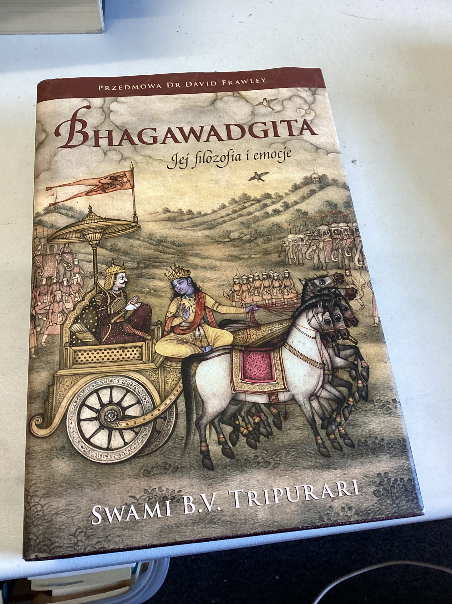 Bhagawadgita Swami B. V. Tripurari Przedmowa Dr David Frawley