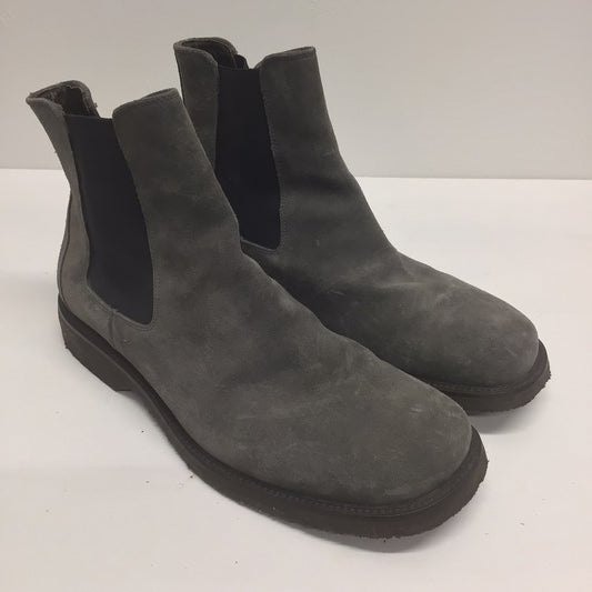 DKNY Dark Grey Suede Ankle Boots Size 8 UK