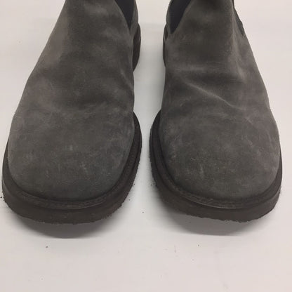 DKNY Dark Grey Suede Ankle Boots Size 8 UK