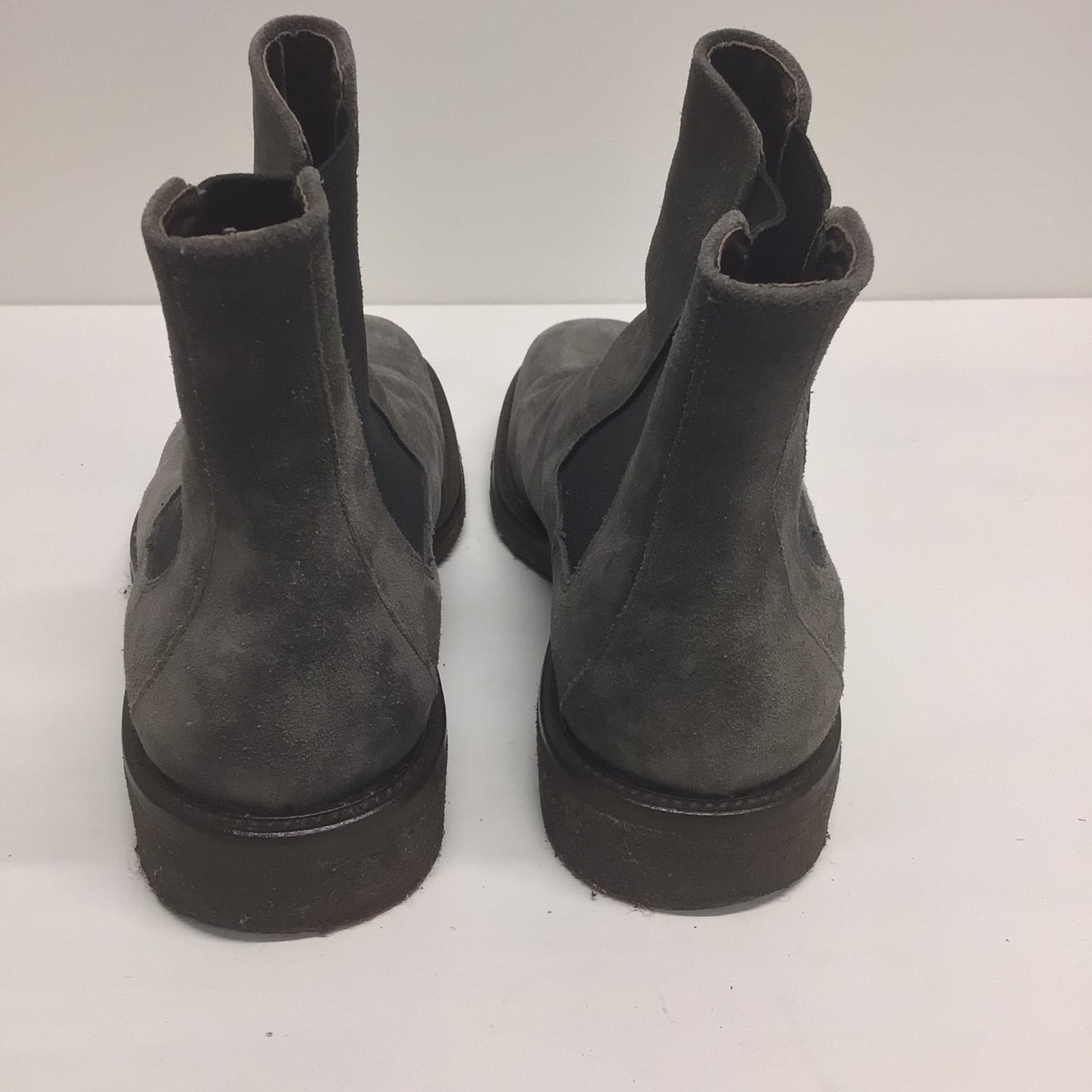 DKNY Dark Grey Suede Ankle Boots Size 8 UK