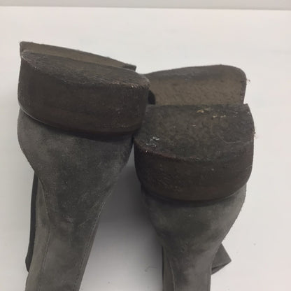 DKNY Dark Grey Suede Ankle Boots Size 8 UK