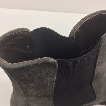 DKNY Dark Grey Suede Ankle Boots Size 8 UK