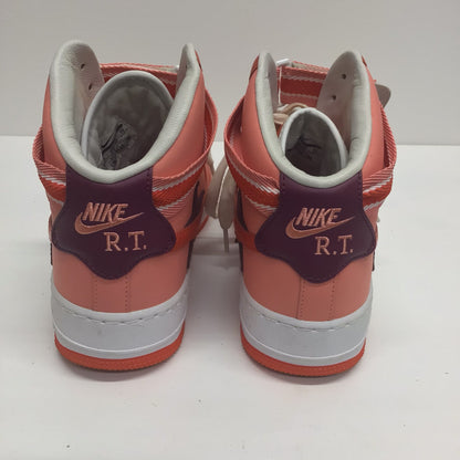 Nike RT Air Force 1 Riccardo Tisci Orange Multi Hi Tops Trainers Size 9 UK