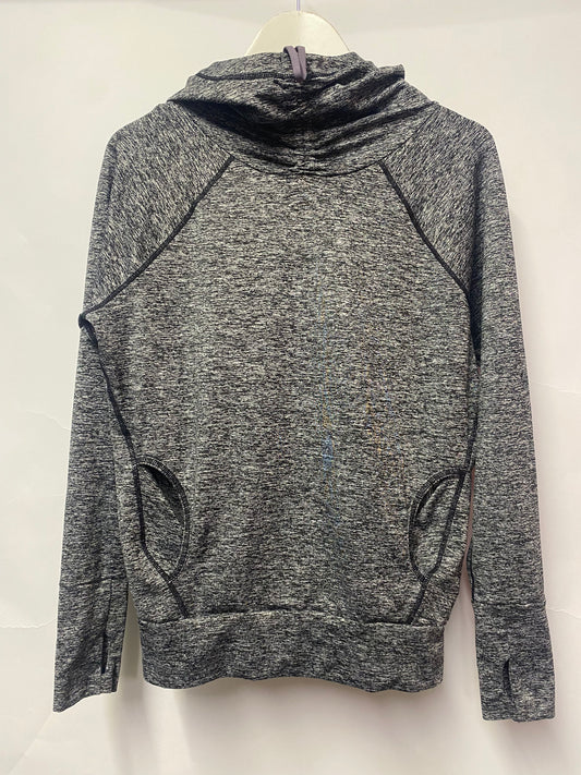 Sweaty Betty Grey Hooded Activewear Top XS