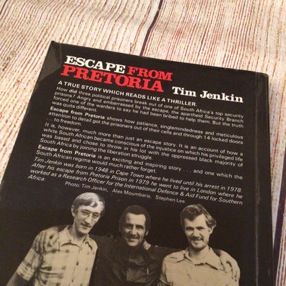 Escape from Pretoria by Tim Jenkin (1987, Kliptown Books)
