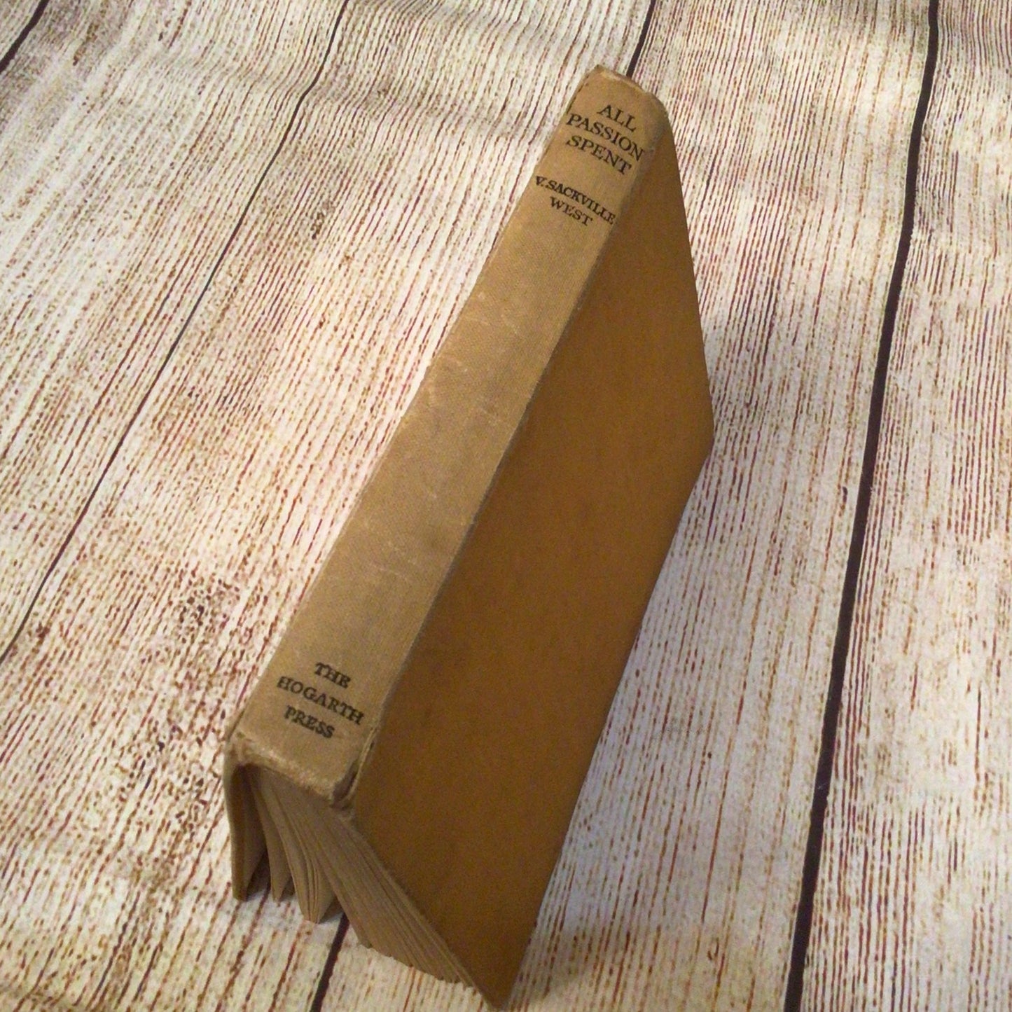 All Passion Spent by V. Sackville-West (1932, Hogarth Press)
