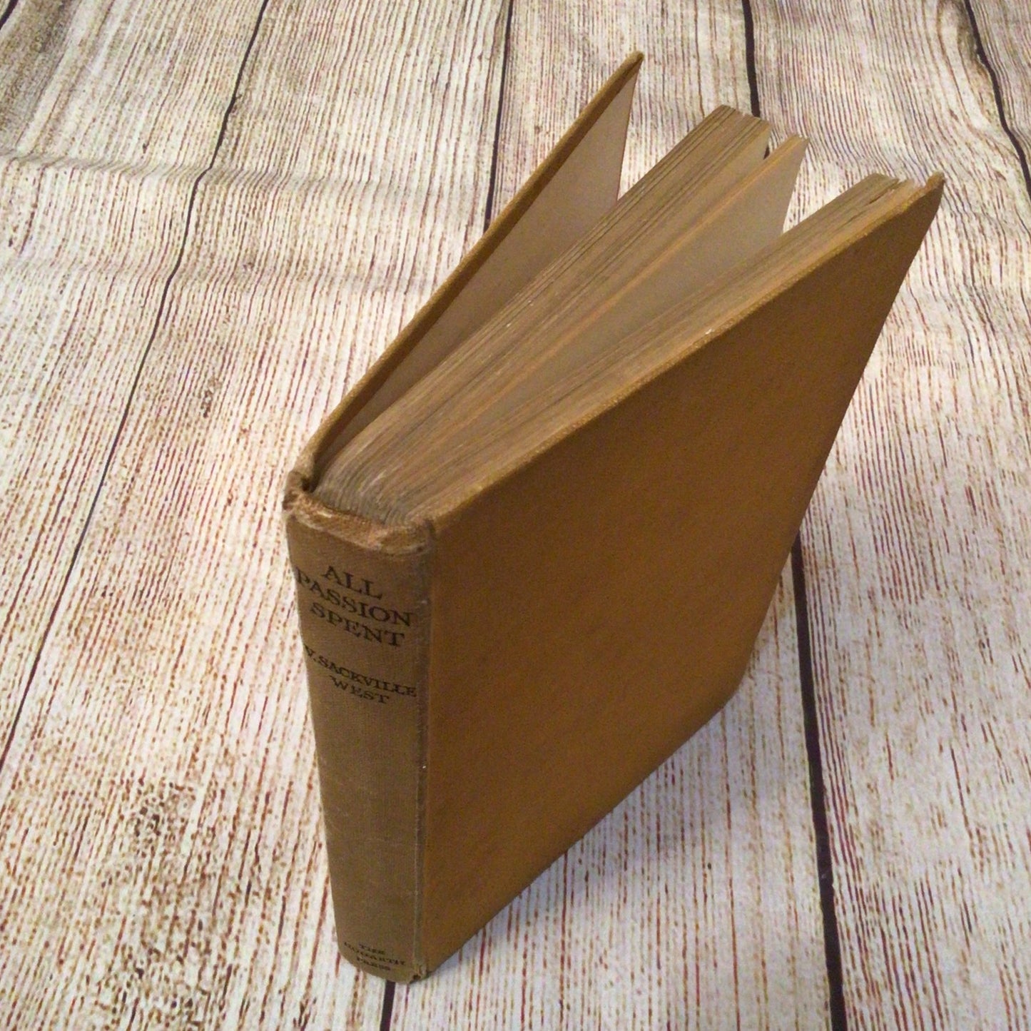 All Passion Spent by V. Sackville-West (1932, Hogarth Press)