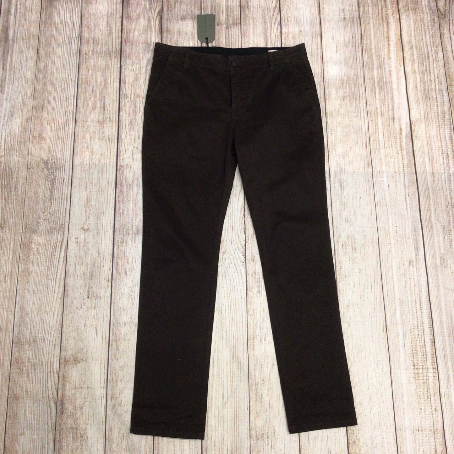 BNWT AllSaints Umber Brown Stove Lumen Chino Trousers Size 32 (on label)