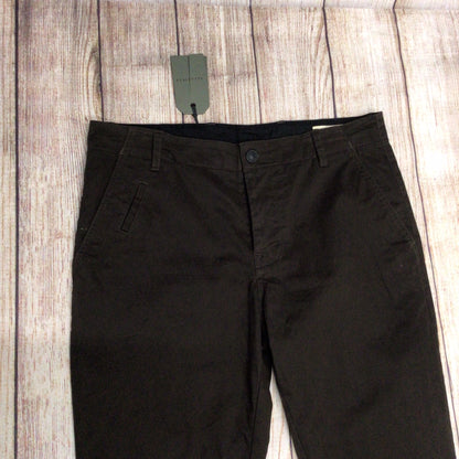 BNWT AllSaints Umber Brown Stove Lumen Chino Trousers Size 32 (on label)