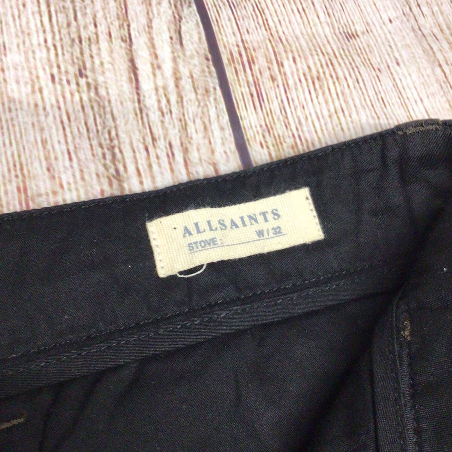 BNWT AllSaints Umber Brown Stove Lumen Chino Trousers Size 32 (on label)