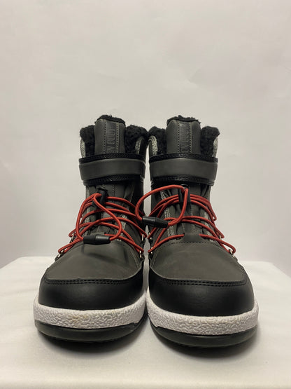 Moon Boot Junior Black and Grey Waterproof Snow Boot 4