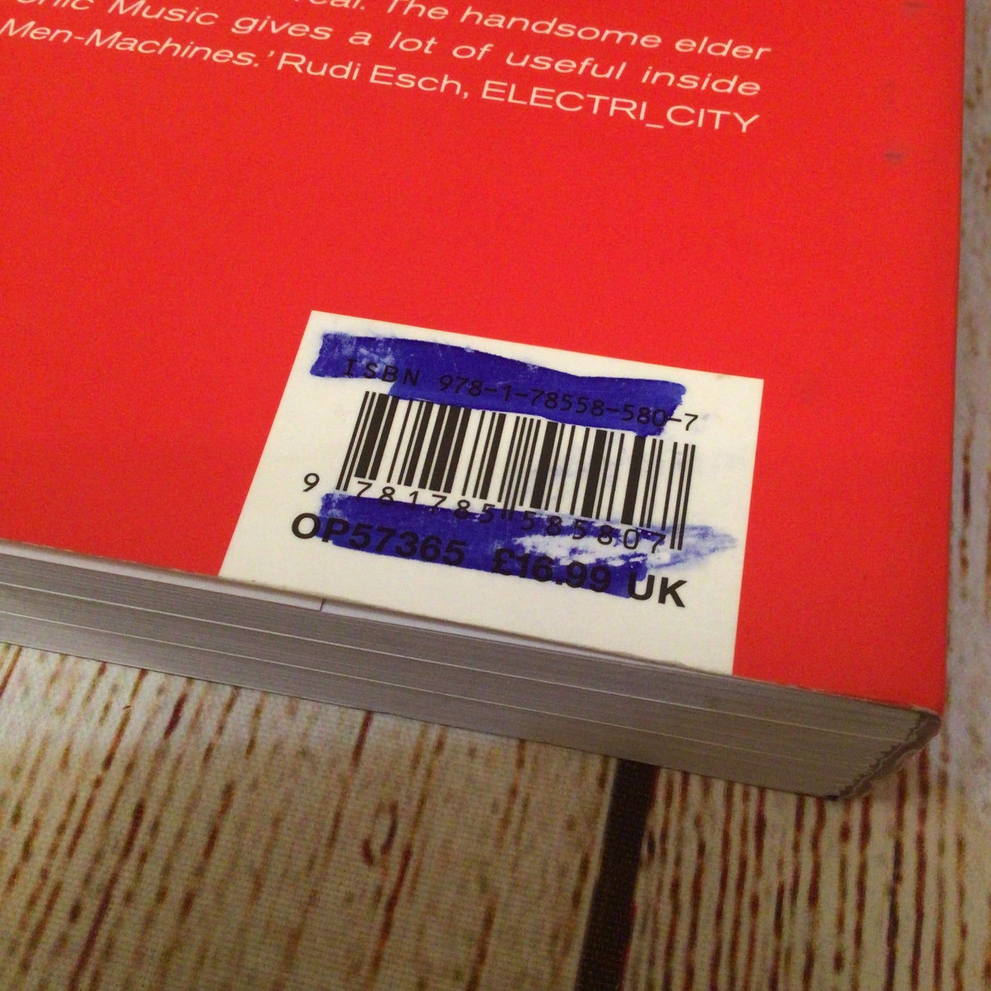 Kraftwerk: I Was A Robot by Wolfgang Flür (2017 Omnibus Press)