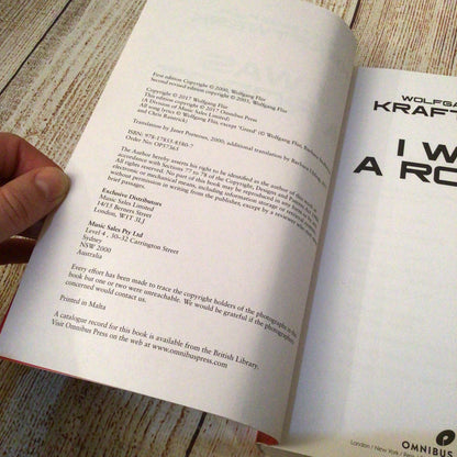 Kraftwerk: I Was A Robot by Wolfgang Flür (2017 Omnibus Press)