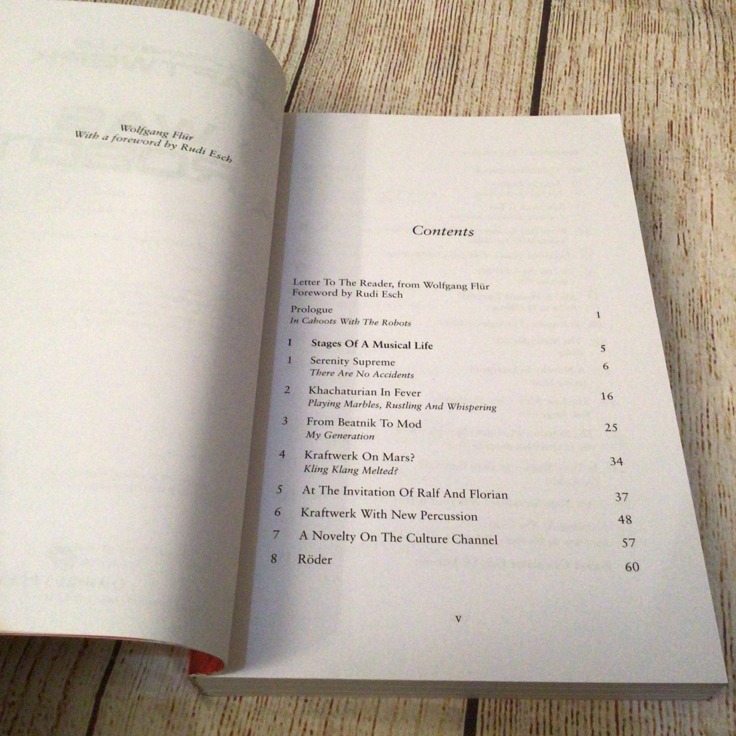 Kraftwerk: I Was A Robot by Wolfgang Flür (2017 Omnibus Press)