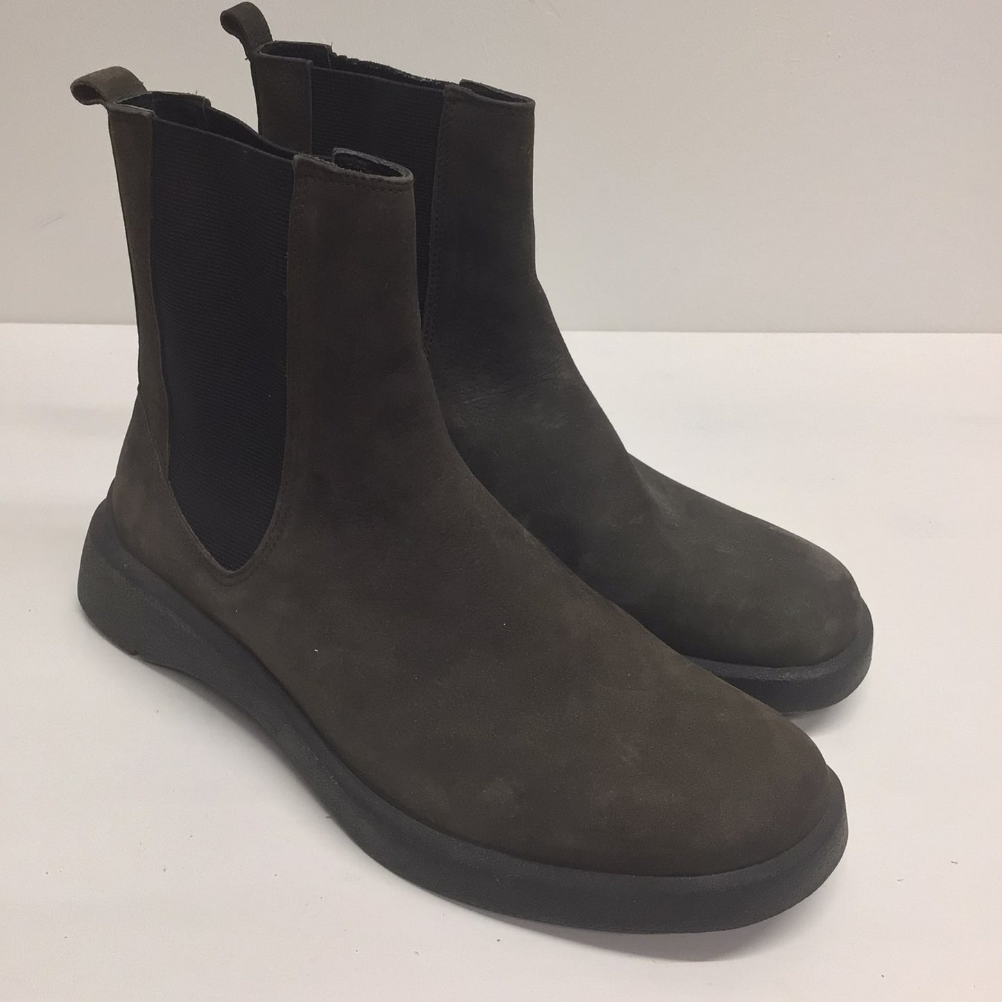 Bally Olive Green/Brown 'R Sesvenn' Ankle Boots Size 7.5 UK (8.5 US)