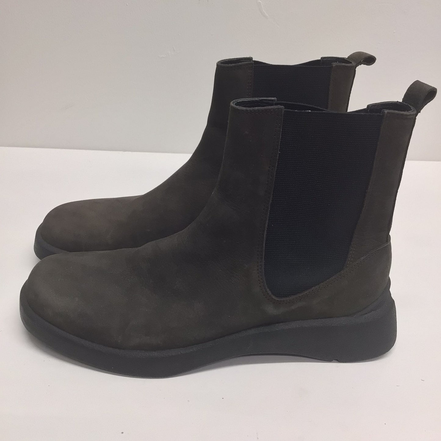 Bally Olive Green/Brown 'R Sesvenn' Ankle Boots Size 7.5 UK (8.5 US)