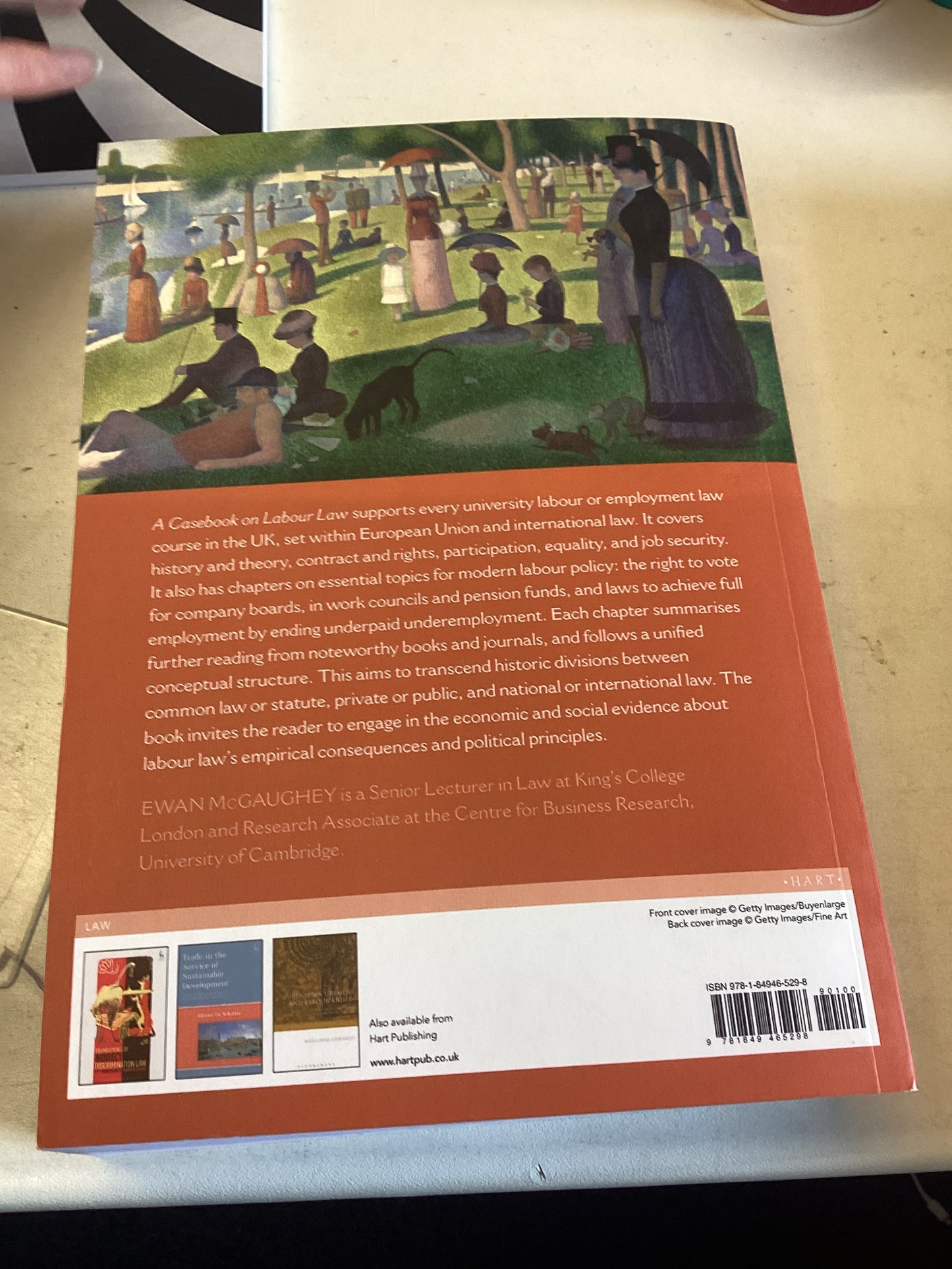 A Casebook On Labour Law Ewan McGaughey