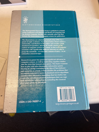 Search and Planning Under Incomplete Information A Study Using Bridge Card Play Ian Frank