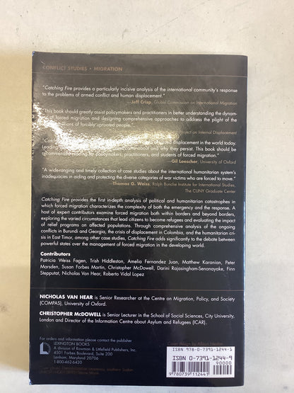 Catching Fire Containing Forced Migration In A Volatile World