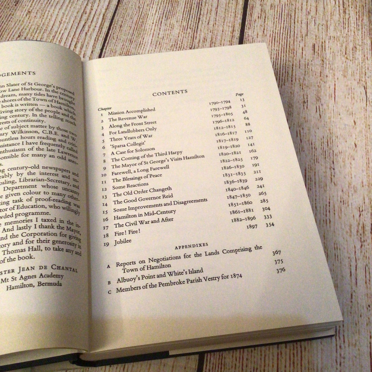 Biography of a Colonial Town: Hamilton, Bermuda 1790-1897 by J. de Chantal Kennedy