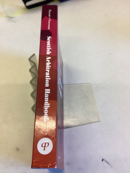 Scottish Arbitration Handbook David R Parratt Peter Foreman