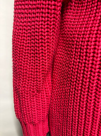 Toast Pink Cotton Blend Knitted Jumper 8