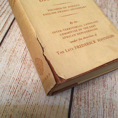 A Standard English-Swahili/Swahili-English Dictionary (1963-65) [2 books]
