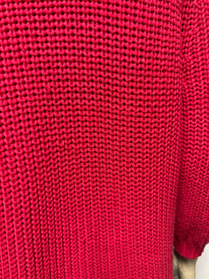 Toast Pink Cotton Blend Knitted Jumper 8