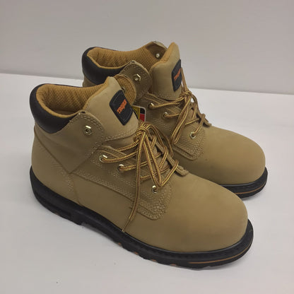 BNIB Trojan K95 Beige Goodyear Welted Safety Boots Size 9 UK