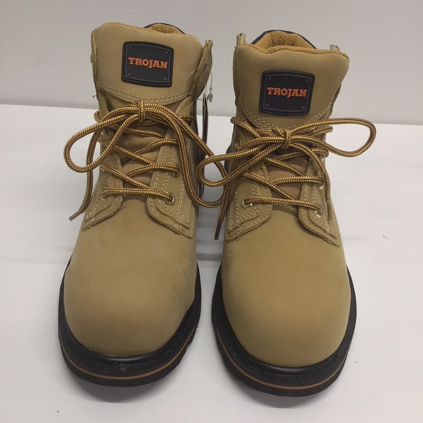 BNIB Trojan K95 Beige Goodyear Welted Safety Boots Size 9 UK