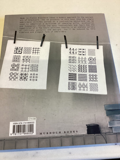 Blackwork Fifty Simple Embroidery Projects In Traditional Black And White Sonia Lucano