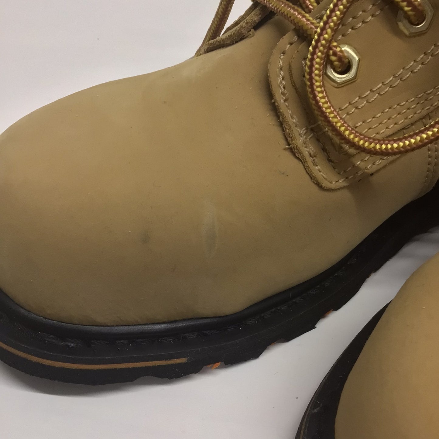 BNIB Trojan K95 Beige Goodyear Welted Safety Boots Size 9 UK