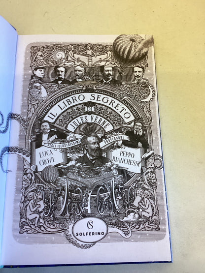 Il Libro Segreto Di Jules Verne Luca Crovi & Peppo Bianchessi