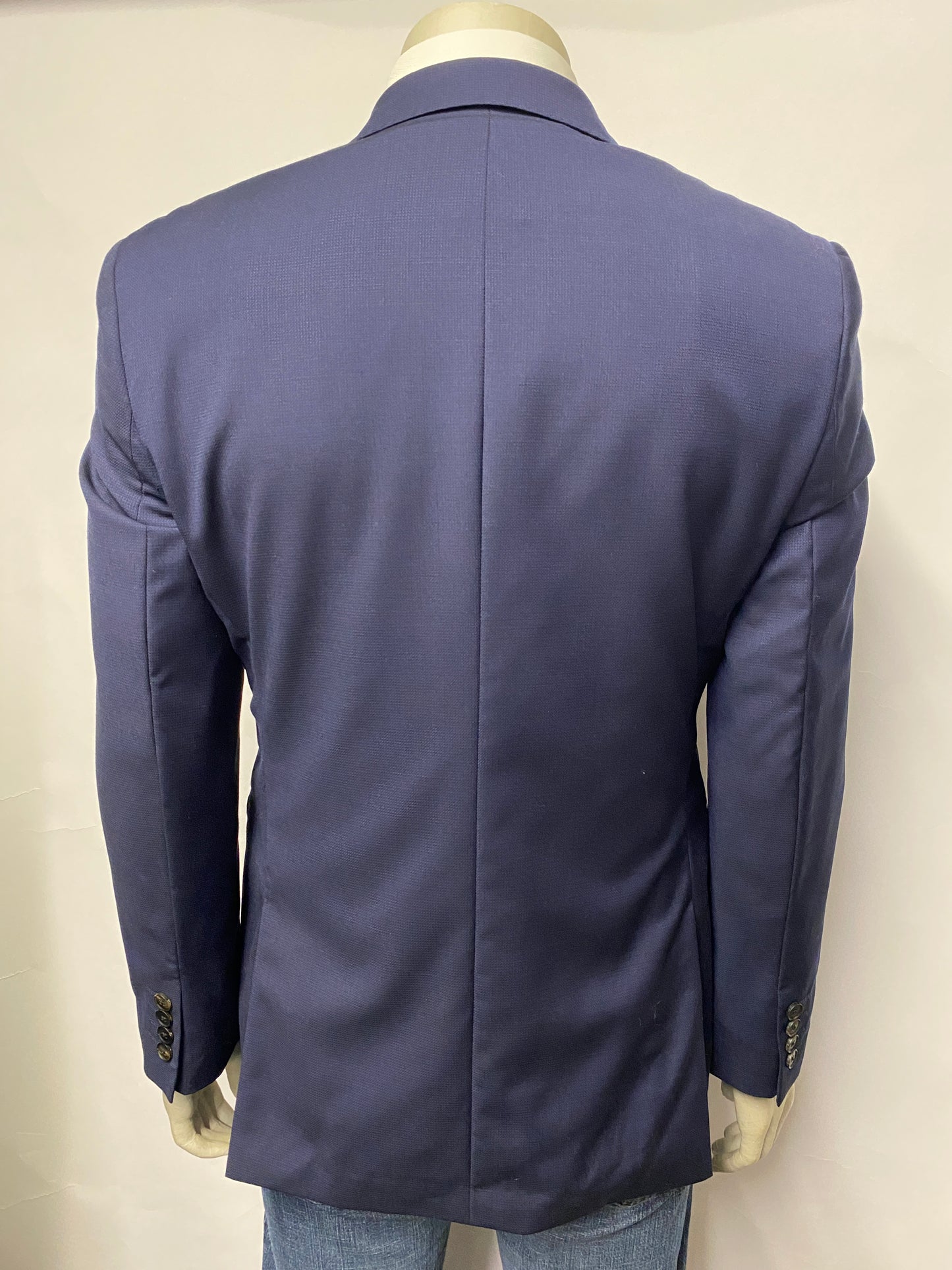 Jaeger Blue Wool Blazer 38R