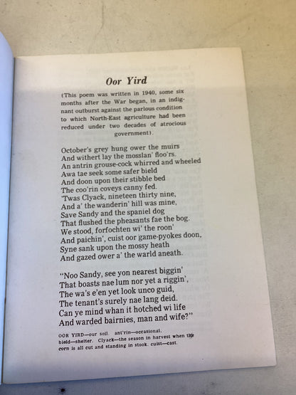 Oor Yird and Other Poems Norman Halkett