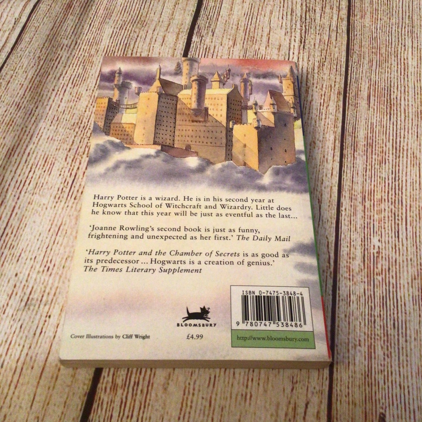 Harry Potter & the Chamber of Secrets by JK Rowling (1998, Paperback) 18th print