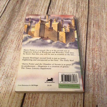 Harry Potter & the Chamber of Secrets by JK Rowling (1998, Paperback) 18th print