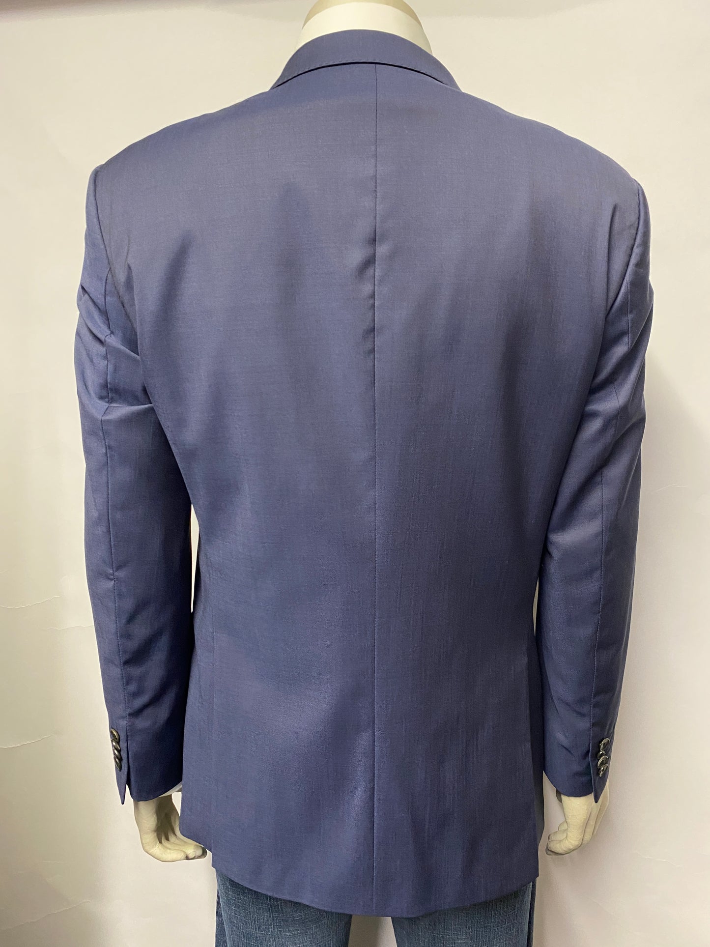 Boss by Hugo Boss Blue Wool Blazer 50